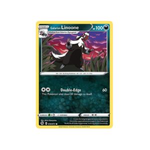 Champions Path Galarian Linoone Holo #36