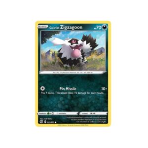 Champions Path Galarian Zigzagoon Holo #35
