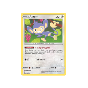 Cosmic Eclipse Aipom Holo #169