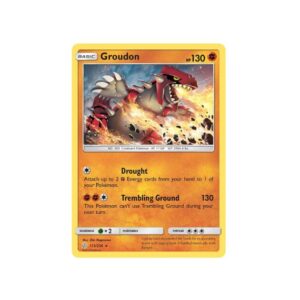 Cosmic Eclipse Groudon Cosmos Holo #113