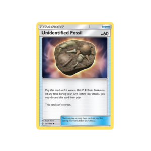 Cosmic Eclipse Unidentified Fossil Holo #207