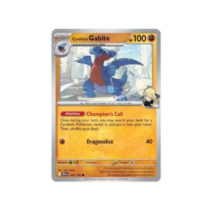 Destined Rivals Cynthia's Gabite Holo #103
