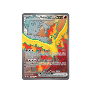 Destined Rivals Team Rocket's Moltres EX #208