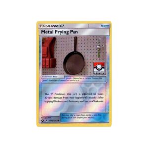 Forbidden Light Metal Frying Pan Pokemon League Holo #112a
