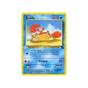 Fossil Krabby #51 Lightly Played