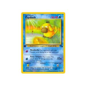 Fossil Psyduck #52 1st Edition