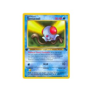 Fossil Tentacool #56 1st Edition