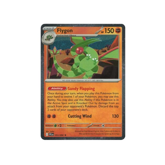Phantasmal Flames Flygon Cosmos Holo #53