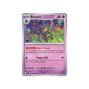 Pitch Black Banette Holo #34