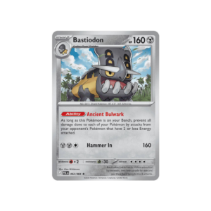 Pitch Black Bastiodon Holo #62
