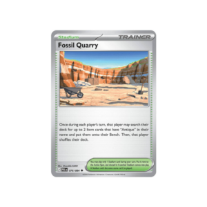 Pitch Black Fossil Quarry Holo #76