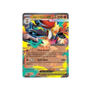Pitch Black Mega Delphox EX #8