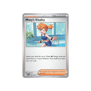 Pitch Black Misty's Vitality Holo #80