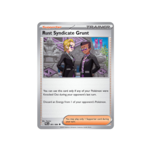 Pitch Black Rust Syndicate Grunt Holo #81