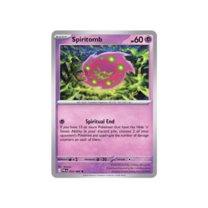 Pitch Black Spiritomb Holo #35