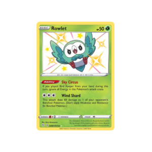 Shining Fates Rowlet #SV1