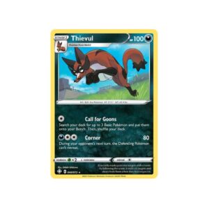 Shining Fates Thievul Holo #48