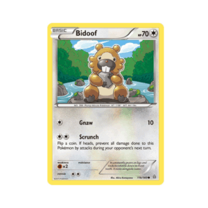 Primal Clash Bidoof #116