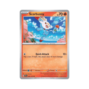 Stellar Crown Scorbunny #26 Holo