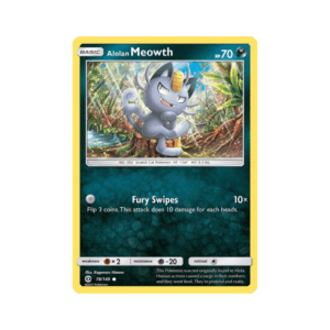 Sun & Moon Alolan Meowth #78
