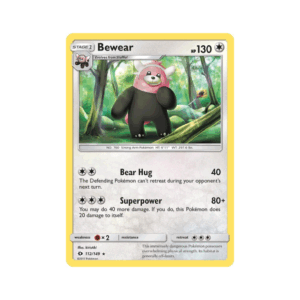 Sun & Moon Bewear #112 Holo