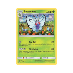 Sun & Moon Butterfree #3