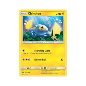 Sun & Moon Chinchou #49 Holo