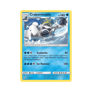 Sun & Moon Crabominable #43 Holo