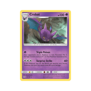 Sun & Moon Crobat #56 Holo