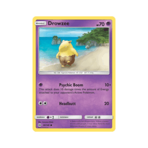 Sun & Moon Drowzee #59