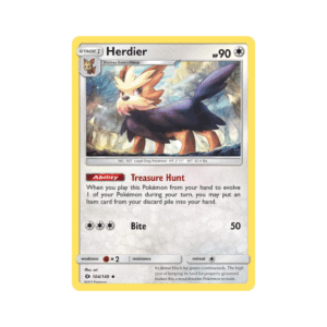 Sun & Moon Herdier #104 Holo