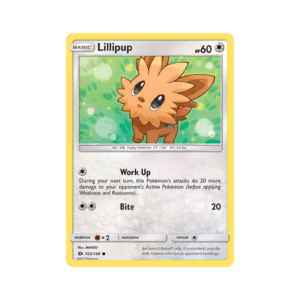 Sun & Moon Lillipup #103 Holo