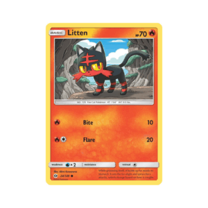 Sun & Moon Litten #24