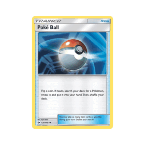 Sun & Moon Poke Ball #125