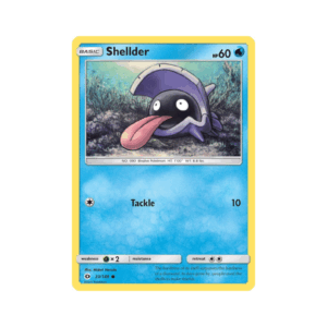 Sun & Moon Shellder #33 Holo