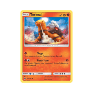 Sun & Moon Torkoal #23 Holo