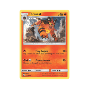 Sun & Moon Torracat #25 Holo