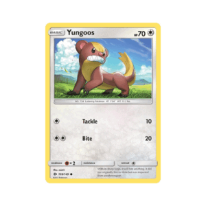 Sun & Moon Yungoos #109 Holo
