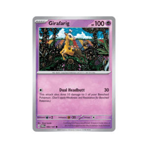 Twilight Masquerade Girafarig #83