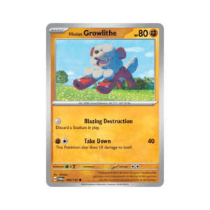 Twilight Masquerade Hisuian Growlithe #99